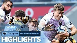 Wasps v Northampton  - HIGHLIGHTS | Remarkable End to a Superb Game! | Gallagher Premiership 2022/23