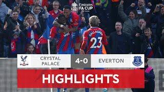 Dominant Palace Ends Everton's Cup Run | Crystal Palace 4-0 Everton | Emirates FA Cup 2021-22