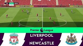 Liverpool vs New Castle | English Premier League 2022 | Epl Live Streaming | Pes 21 Gameplay