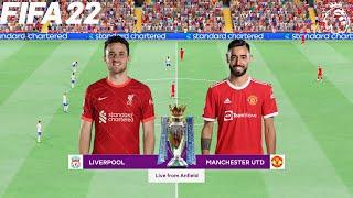 FIFA 22 | Liverpool vs Manchester United - 2021/22 Premier League - Full Gameplay