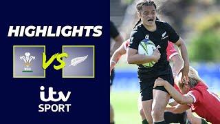 HIGHLIGHTS | Wales vs New Zealand - 2021 Rugby World Cup