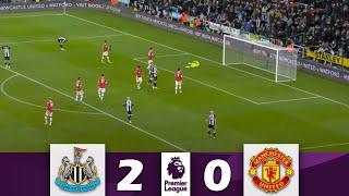 Newcastle vs Manchester United (2-0) Premier League 2023 | Match Highlights