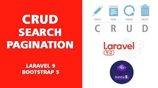 Tutorial CRUD Search & Pagination Laravel 9 Bootstrap 5