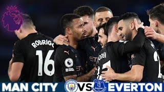 Manchester City vs Everton| English Premier League 2021/2022 | Highlights