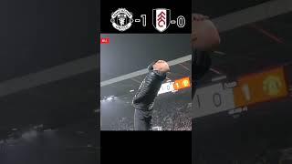 Manchester United vs fulham 2022 Primer League Match Highlights #shorts#football#youtube#shortsfeed