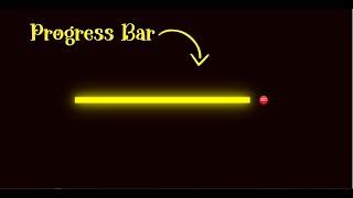 How To make Progress Bar using HTML CSS & Javascript | Beginner Tutorial