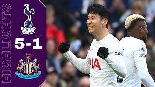 Tottenham vs Newcastle 5-1 Extended Highlights All Goals | Premier League 2021/2022