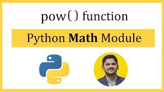 Python pow() function | math module | mathematical functions