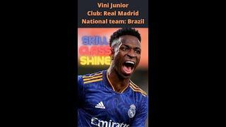 Vini junior skills #shorts#realmadrid#brazil#best skills#champions league