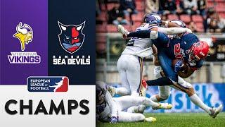 Vienna Vikings @ Hamburg Sea Devils Highlights | Championship Game