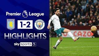 Silva’s BRILLIANT volley hands City win! ????| Aston Villa 1-2 Man City | Premier League Highlights