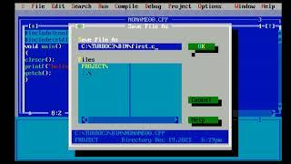 Introduction of Turbo C in Hindi | How to Use Turbo C/C++ Step by Step| How to write C code in Turbo