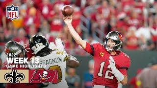 New Orleans Saints vs. Tampa Bay Buccaneers | 2022 Week 13 Game Highlights