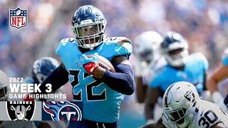 Las Vegas Raiders vs. Tennessee Titans | 2022 Week 3 Highlights