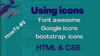 Learn CSS in Arabic  | using icons |font awesome | google | bootstrap