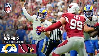 Los Angeles Rams vs. Arizona Cardinals Full Game Highlights | NFL Week 3, 2022