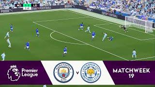 Manchester City v Leicester City | Gameweek 19 English Premier League 2022