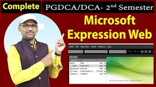 Complete Microsoft Expression Web Tutorial | Website Designing Using Expression Web in Hindi