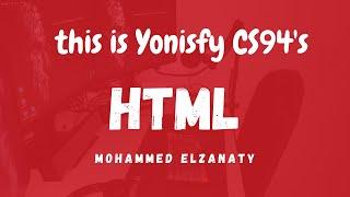 HTML Crash Course Tutorials for Beginners: HTML  كامل للمبتدئين