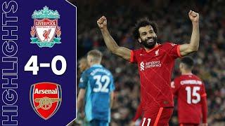 Liverpool vs Arsenal 4-0 | English Premier League 2021-22 | Epl Live | Fifa 19 Gameplay