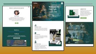 Responsive Website | HTML CSS JS BOOTSTRAP | Coffee Shop | PRAROZ