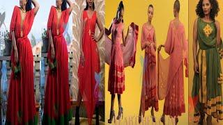 #habesha kemis #new stayl #new desing #new fashion #best ethiopian traditional clothes #new  Derss