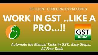 GST AUTOMATION WITH PYTHON _TOOLS FOR GSTR2B _2A RECONCILIATION_ GST TOOLS PYTHON WEBINAR 16012022