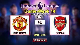 Epl fixtures today | Week 14 - Nov. 30 - Dec. 2, 2021 | premier league, epl, football, ralf rangnick