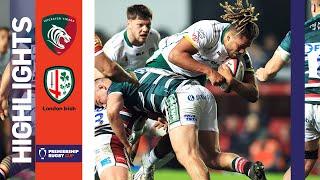 Leicester v London Irish - HIGHLIGHTS | Ten Tries in Leicester! | Premiership Cup 2021/22