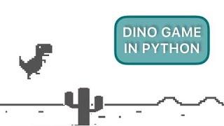 Make Chrome Dino Game in 2 Minutes (Python)