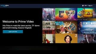 Build a Amazon Prime Video Website UI Clone in HTML5 & CSS3 Full Project For Beginners