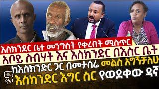 ከእስክንድር ጋር በመታሰሬ መልስ አግኝቻለሁ - አቦይ ስብሃት | እስክንድር የጠ/ሚ አብይን የቤተ መንግስት ግብዣ የሰረዘበት ሚስጥር