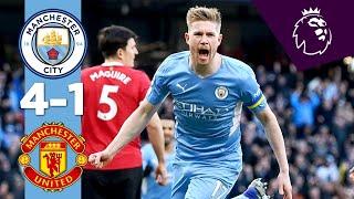 Manchester City vs Manchester United 4-1 Highlights | Premier League - 2021/2022