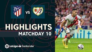 Resumen de Atlético de Madrid vs Rayo Vallecano (1-1)