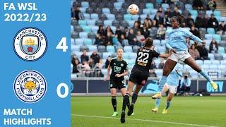 Manchester City was too good today | Manchester City vs Leicester City | FA WSL 2022