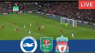 BRIGHTON vs LIVERPOOL: LIVE MATCH TODAY PREVIEW FA CUP 22/23 WATCH ALONG PES 21