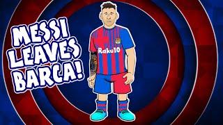 ????Messi leaves Barcelona!???? (Lionel Messi farewell song press conference)