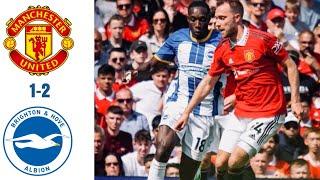 Manchester United vs Brighton 1-2 Highlights English Premier League (EPL) – August 7th, 2022. 