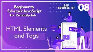 HTML5 Element and tags । HTML5 Tutorial 2022 । HTML5 Bangla Tutorial