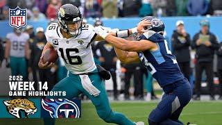 Jacksonville Jaguars vs. Tennessee Titans | 2022 Week 14 Game Highlights