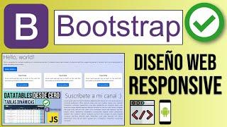 Bootstrap 5 Tutorial: Diseño Web Responsive desde 0 (Breakpoints, Containers, Grid, Columns) ✅