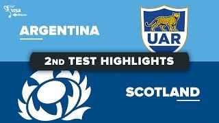 July Internationals | Argentina v Scotland - Second Test Highlights