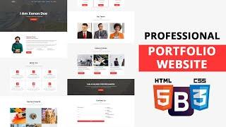 Promo | How to Make a Portfolio Website Using Html, Css & Bootstrap 5