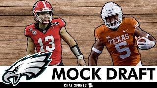 Eagles Mock Draft AFTER NFL Free Agency Ft. Bijan Robinson, BJ Ojulari & Stetson Bennett | NFL Draft