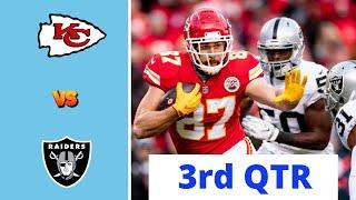 Kansas City Chiefs vs Las Vegas Raiders Full Highlights 3rd QTR | NFL Week 5, 2022