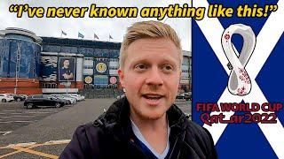 SCOTLAND HAVE ONE FOOT IN THE WORLD CUP!!! Scottish football fans react to victory vs. Denmark!