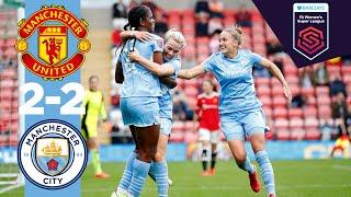 Derby Day! | Man City Highlights | Utd 2-2 City | White, Shaw!