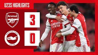 HIGHLIGHTS | Arsenal vs Brighton (3-0) | U23 | Balogun (2), Salah-Eddine