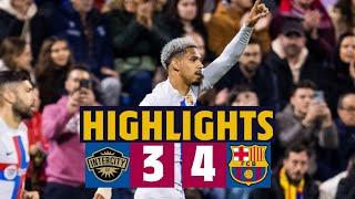 HIGHLIGHTS I INTERCITY 3-4 BARÇA | COPA DEL REY ????