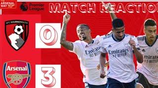 English Premier League Matchday 3 - ( Bournemouth vs arsenal 0-3 ) Goals - Highlights - 2022/23